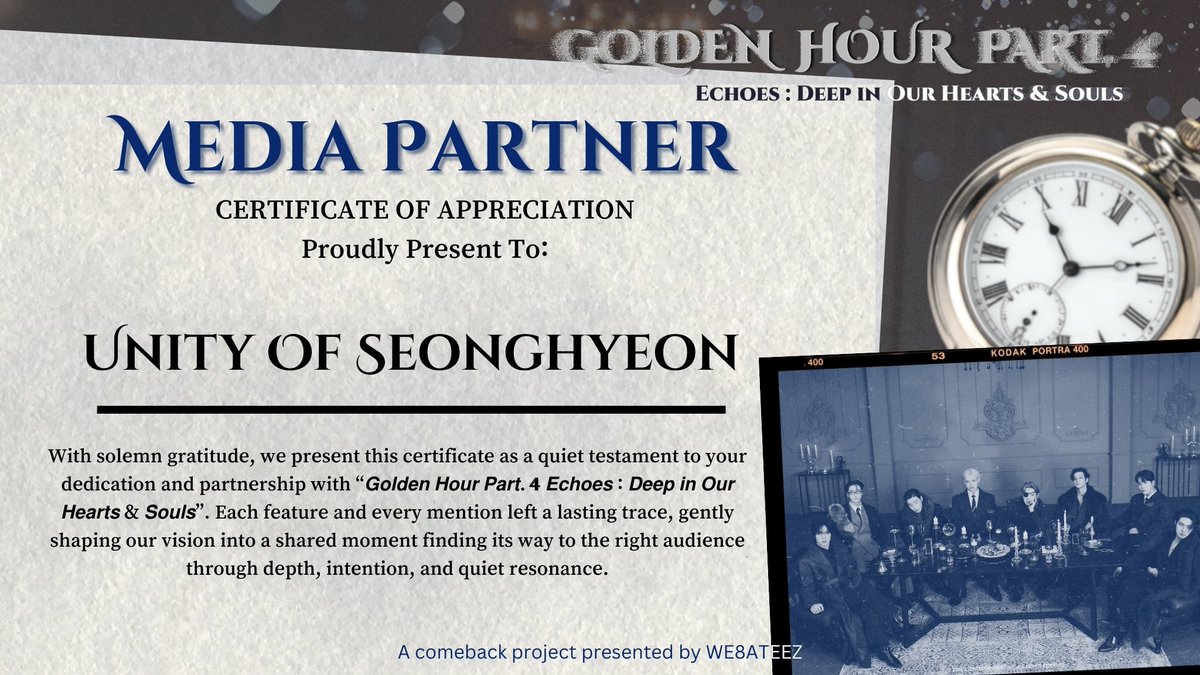 🛹📰 … / We, <a href="/UnityofSeong/">𝖴𝖮𝖲 ͏͏</a>, sincerely thank <a href="/WE8ATEEZ/">ATEEZ SEDUNIA.</a> for extending the invitation to collaborate as a media partner for 𝗚𝗼𝗹𝗱𝗲𝗻 𝗛𝗼𝘂𝗿 𝗣𝗮𝗿𝘁. 𝟰 𝗘𝗰𝗵𝗼𝗲𝘀 : 𝗗𝗲𝗲𝗽 𝗶𝗻 𝗢𝘂𝗿 𝗛𝗲𝗮𝗿𝘁𝘀 &amp; 𝗦𝗼𝘂𝗹𝘀 celebration. May our paths cross again on future occasions!