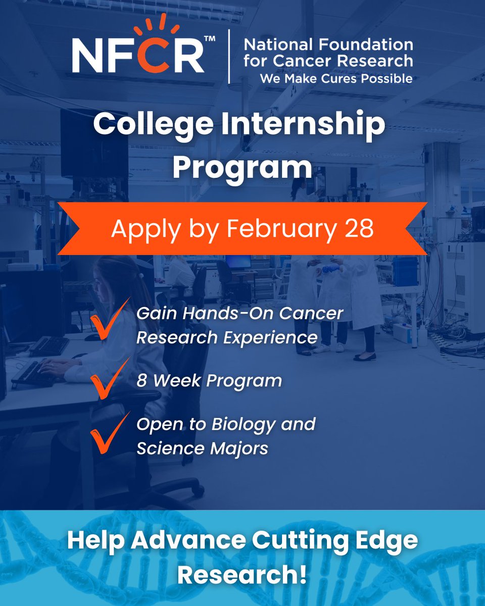 National Foundation for Cancer Research tweet media