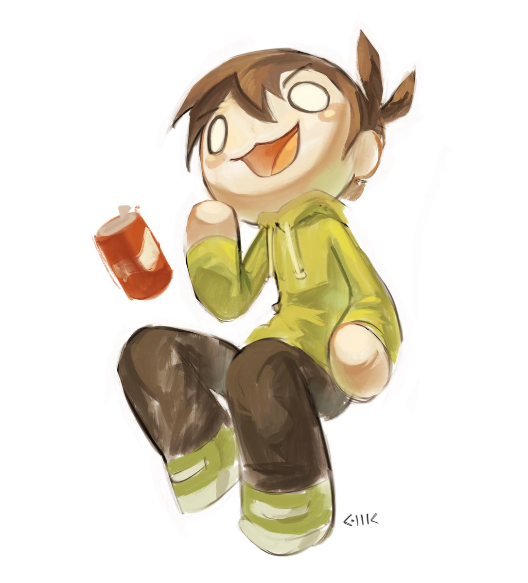 Edd from #eddsworld in the style Radio Gosha