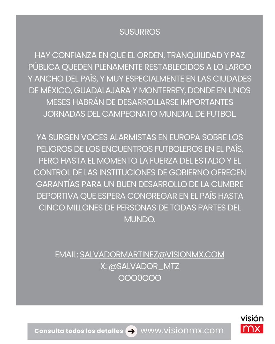 Visión Mx tweet media