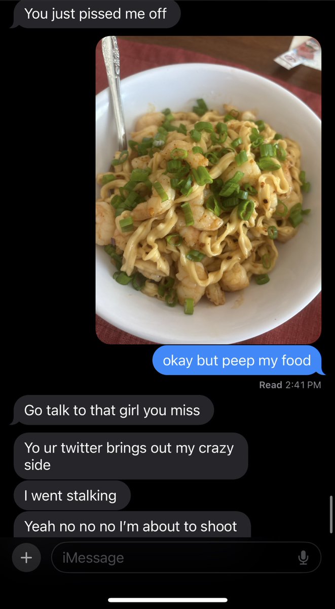ikaikainluv's tweet photo. so fuck my food ? i thought it looked good :/ https://t.co/Z05pEsFBVP