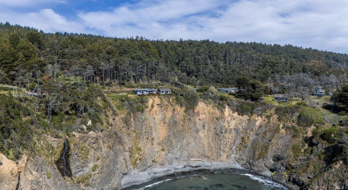 a “thoughtfully positioned” residence being sold turn key on the california coast

how inappropriate would it be to walk up there and offer these boomers 20k in cash?