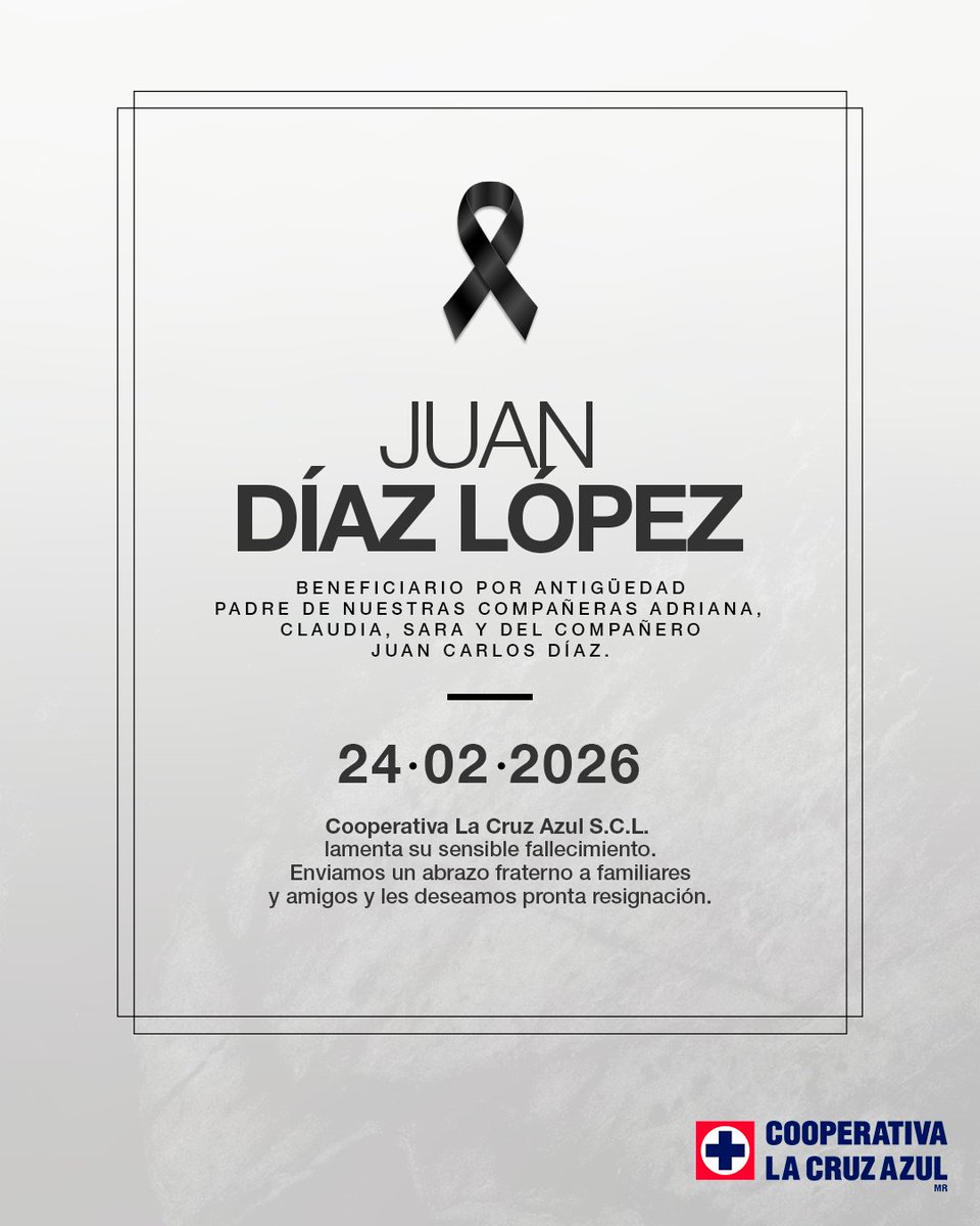 Cooperativa La Cruz Azul SCL tweet media