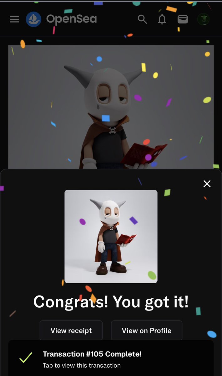 Finally got a beast!! <a href="/akidcalledbeast/">a KID called BEAST</a> he’s about to cast a spell. #nft do beast follow beast still? #akidcalledbeast