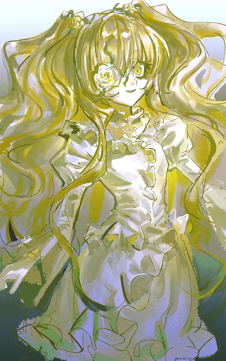 ローゼンメイデン #rozenmaiden wanted to paint something quick(ᵔ.ᵔ)