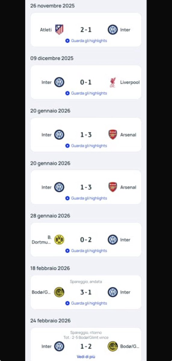 6 sconfitte nelle ultime 7…

Dura giocare senza gli arbitri o senza la <a href="/FIGC/">FIGC</a> o l’ <a href="/AIA_it/">A.I.A.</a> 

Pagliacci da sempre 🎪
Magari Gravina o il ministro Abodi comincerà a farsi domande sullo stato del calcio in Italia

#SerieA