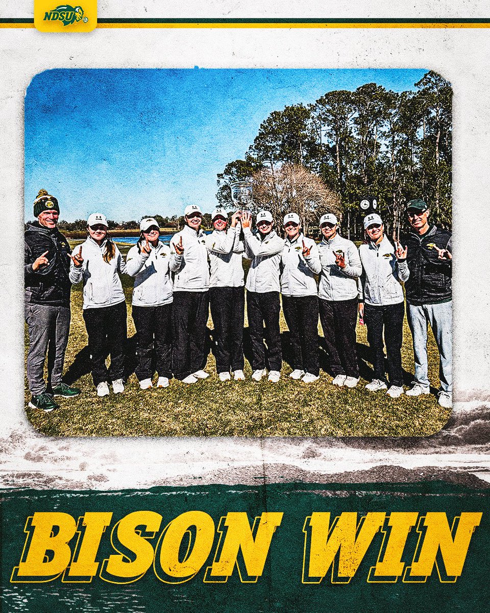 NDSU Golf tweet media