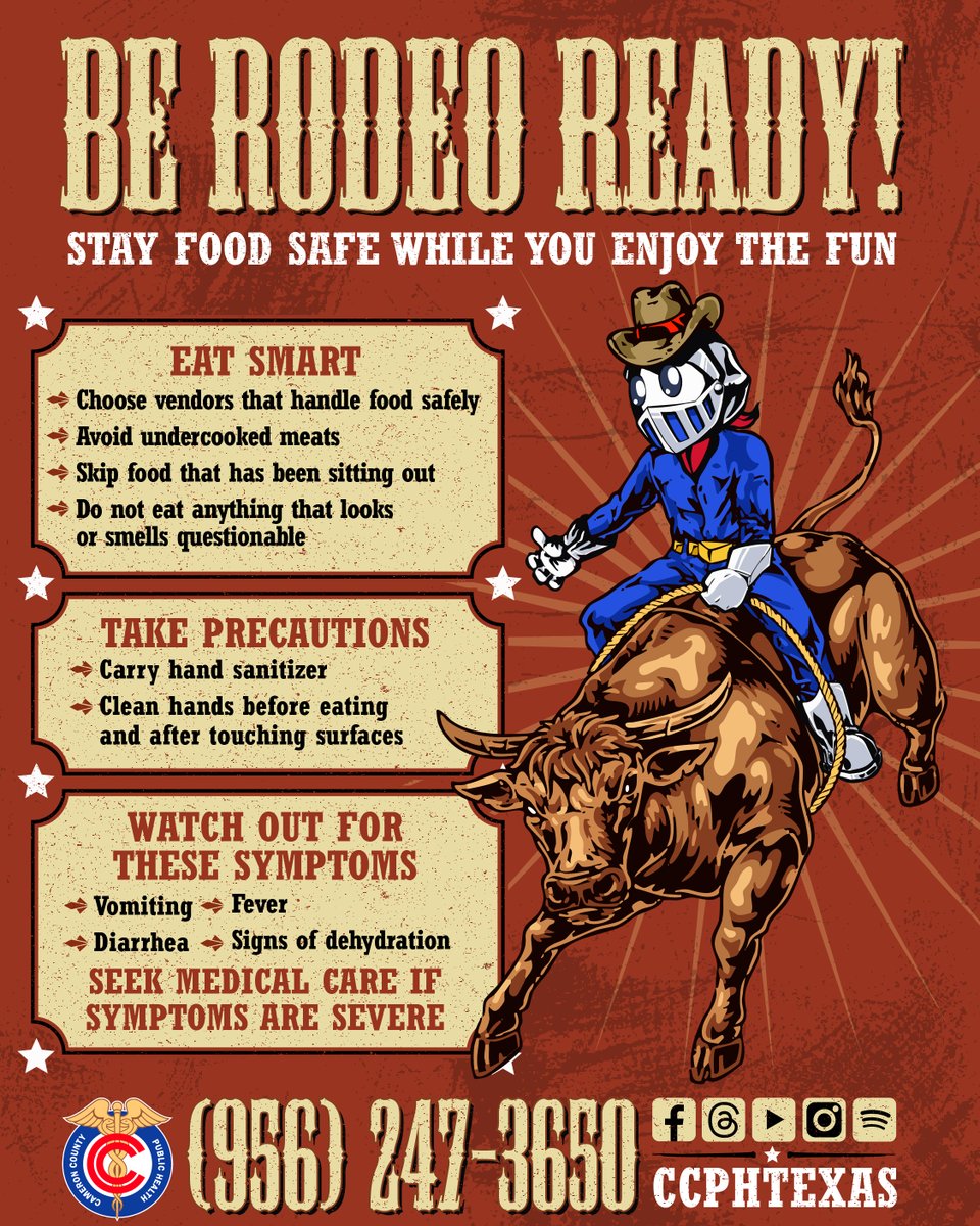 CCPHTexas's tweet photo. Turkey legs, brisket, nachos, espiropapas… it’s rodeo season 🤠✨

Have fun, stay safe, choose wisely, and enjoy every bite. https://t.co/6xZQVzzhs8