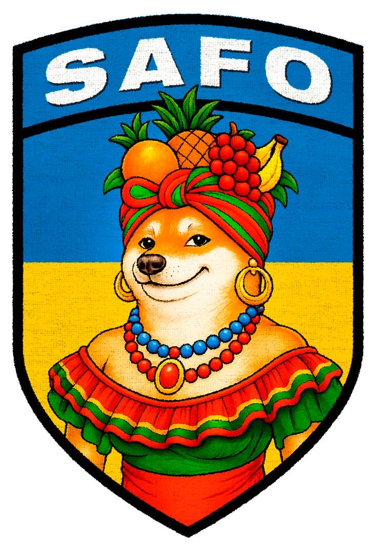 <a href="/MKotenockin/">Михайлович Котёночкин</a> Get your Fella Miranda patch of the <a href="/69thSB/">NAFO 69th Sniffing Brigade</a> and help Ukraine get rid of the bloody ruSSians 👉 help99.co/patches/safo-b…