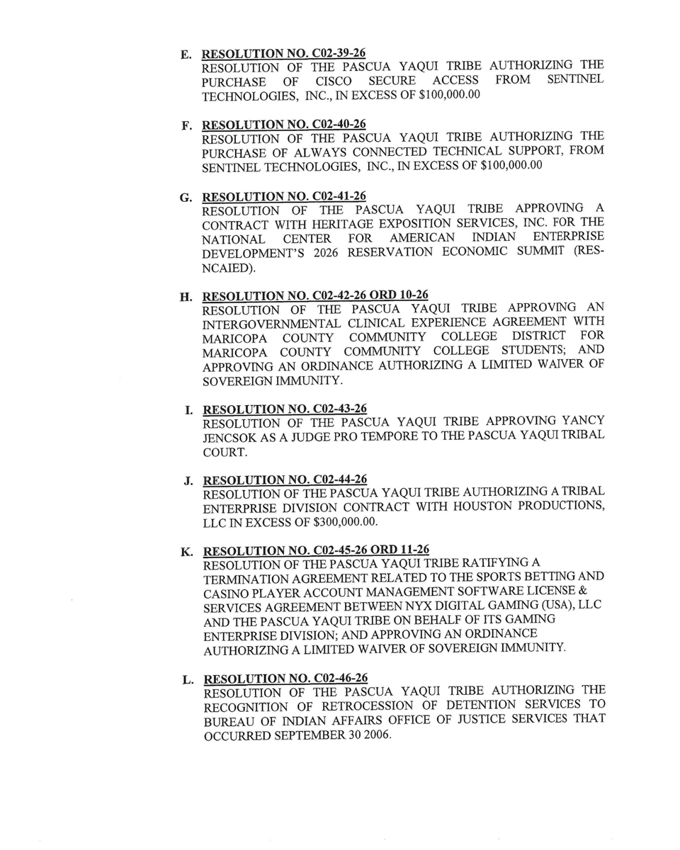 Pascua Yaqui Tribe of Arizona tweet media