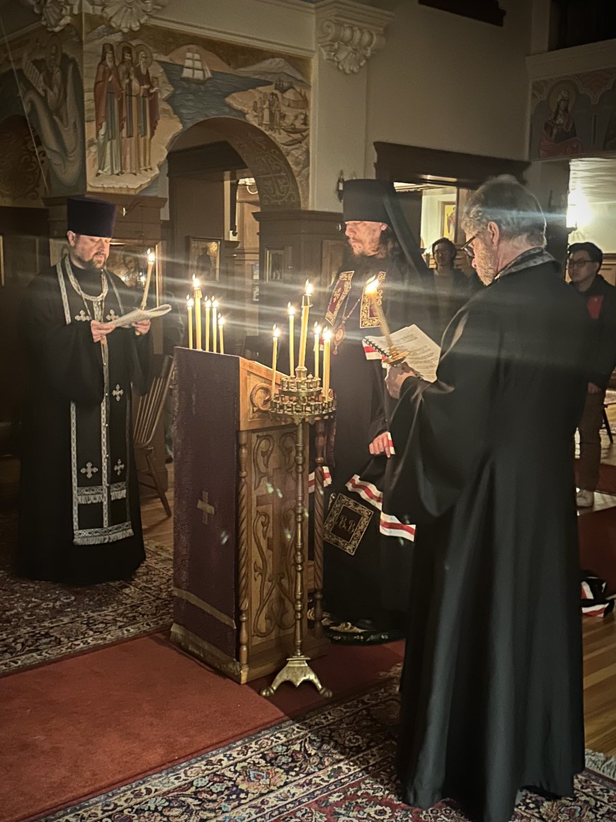 Tonight we sing the second portion of the Great Canon of St. Andrew of Crete at the service of Great Compline.  We begin this moving experience at 6:30 pm.  See you soon!