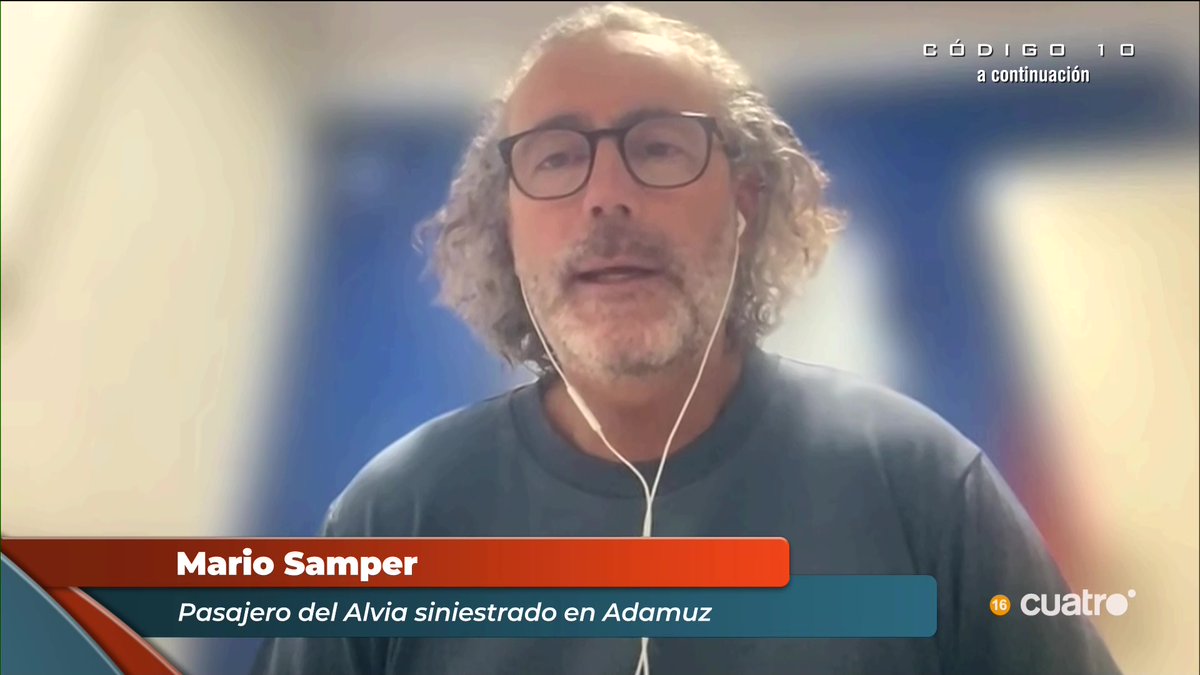 Conectamos con Mario Semper
Pasajero del Alvia siniestrado en Adamuz #Horizonte