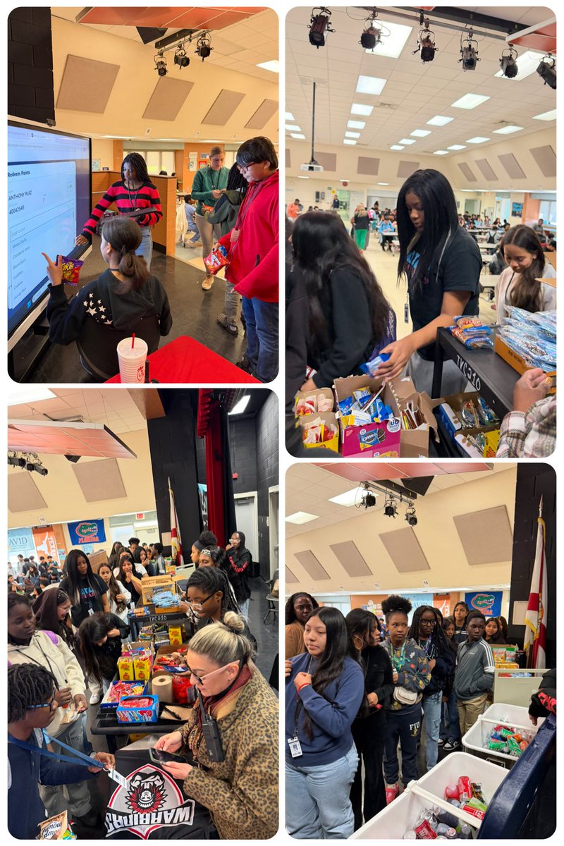 LWMSWarriors's tweet photo. PBIS Warrior Cart rolling through! 🛒🔥 Last month we spun the wheel… this month we brought the snacks back! Thank you to our amazing students and staff for showing up and showing out every day. 🍿👏 #PositiveBehavior #WarriorWay

@CaelethiaTaylor @AP_Makowski @LaquandraGolf @BEVillalobos79 @ExpatEducatorTJ