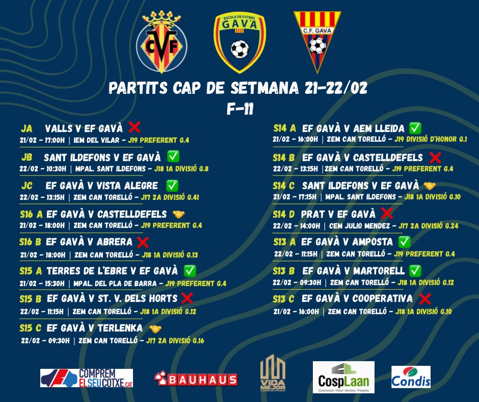 Escola Futbol Gavà tweet media