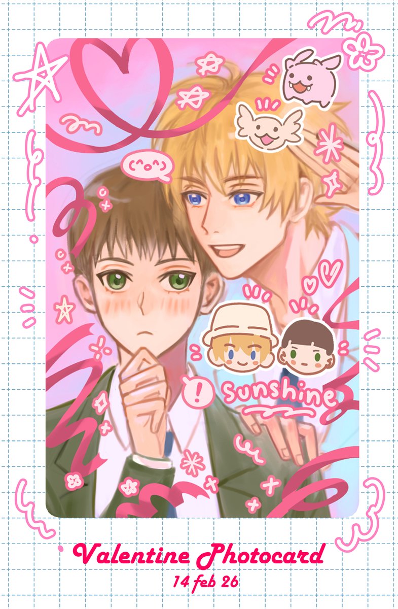 Takeori🍩💛💚
Photocard for #CQ9 
#Digimon #デジモン