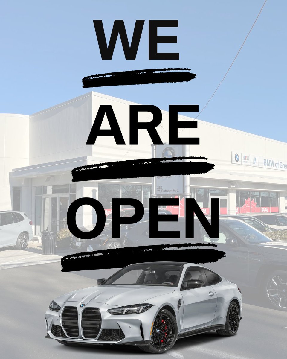 The BMW of Greenwich team is here and prepared to assist you with everything you need. #BMWGreenwich #BMW