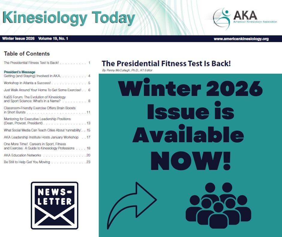 American Kinesiology Association tweet media