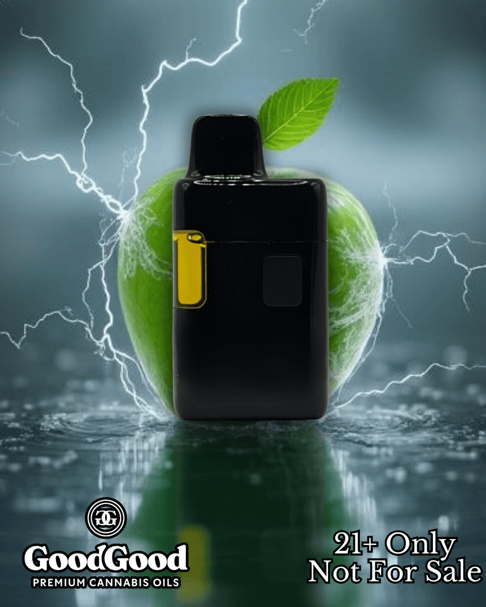 Translucencywa's tweet photo. Ever tried Electric Green Apple in our GoodGood Premium Cannabis Oils?🍏 

WA-based lifestyle brand | Lab-tested | 21+ Only
For Educational, Informational, and Entertainment purposes only 
Nothing for sale!

#CannabisCommunity #PremiumCannabis #GoodGood https://t.co/kv5vbTDDXW