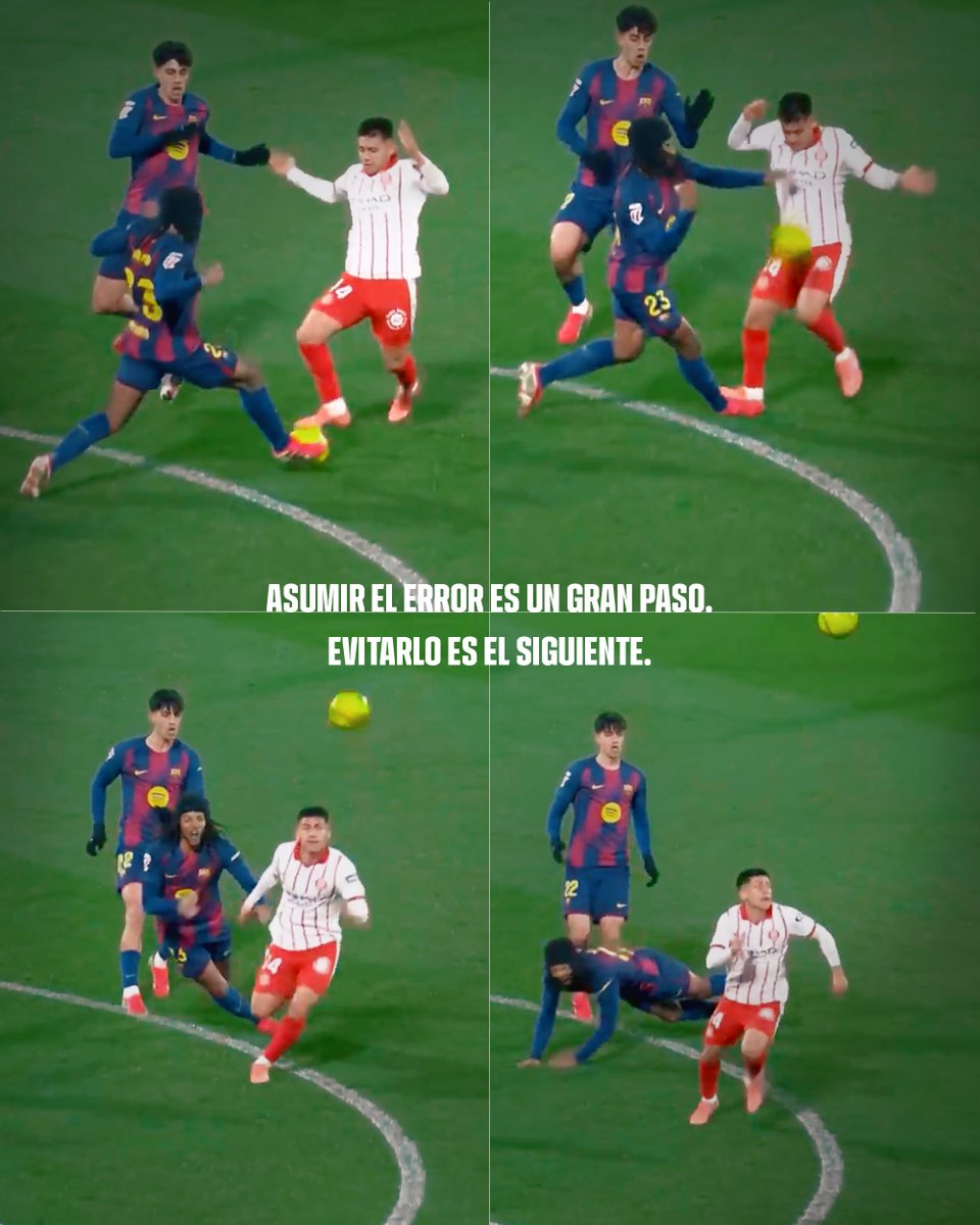 Asumir el error es un gran paso. 
Evitarlo es el siguiente.