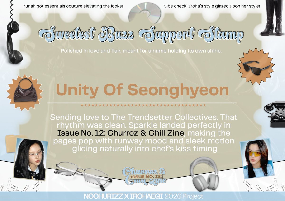 ⠀ 
🛹📰 … / We, <a href="/UnityofSeong/">𝖴𝖮𝖲 ͏͏</a>, sincerely thank <a href="/GirlsOfILLIT/">ILLIT Unity.</a> for extending the invitation to collaborate as a media partner for 𝗜𝘀𝘀𝘂𝗲 𝗡𝗼. 𝟭𝟮: 𝗖𝗵𝘂𝗿𝗿𝗼𝘇 &amp; 𝗖𝗵𝗶𝗹𝗹 𝗭𝗶𝗻𝗲 celebration. May our paths cross again on future occasions! 
⠀