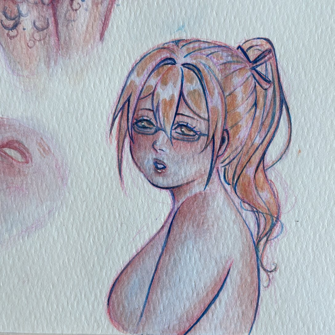 syd watercolor practice yippieee