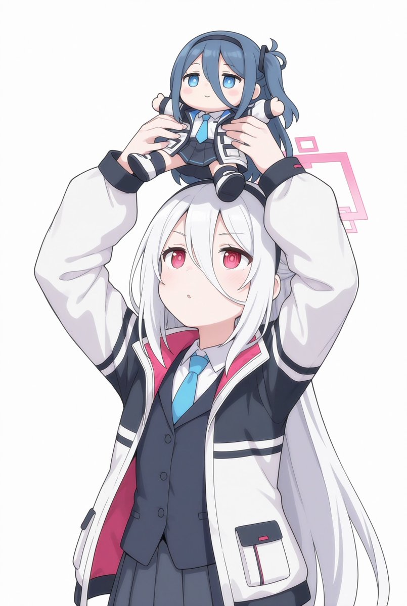 ゲ*ク様 原画色紙 ブルアカ 天童ケイ ファンアート 一点物 天童ケイちゃん描いてみました(*´ω｀*) BOOTHにて原画色紙販売中です