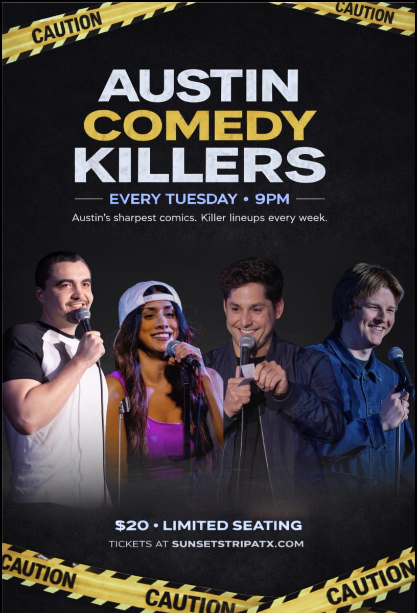 Sunset Strip Comedy Austin tweet media