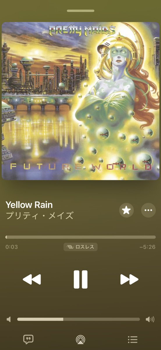 710Gozi's tweet photo. 今朝の一曲
#PrettyMaids
#YellowRain
デンマーク🇩🇰出身のヘヴィメタル・バンド
1987年リリースの2ndアルバム
『Future World』より https://t.co/5LMgXFpRjz