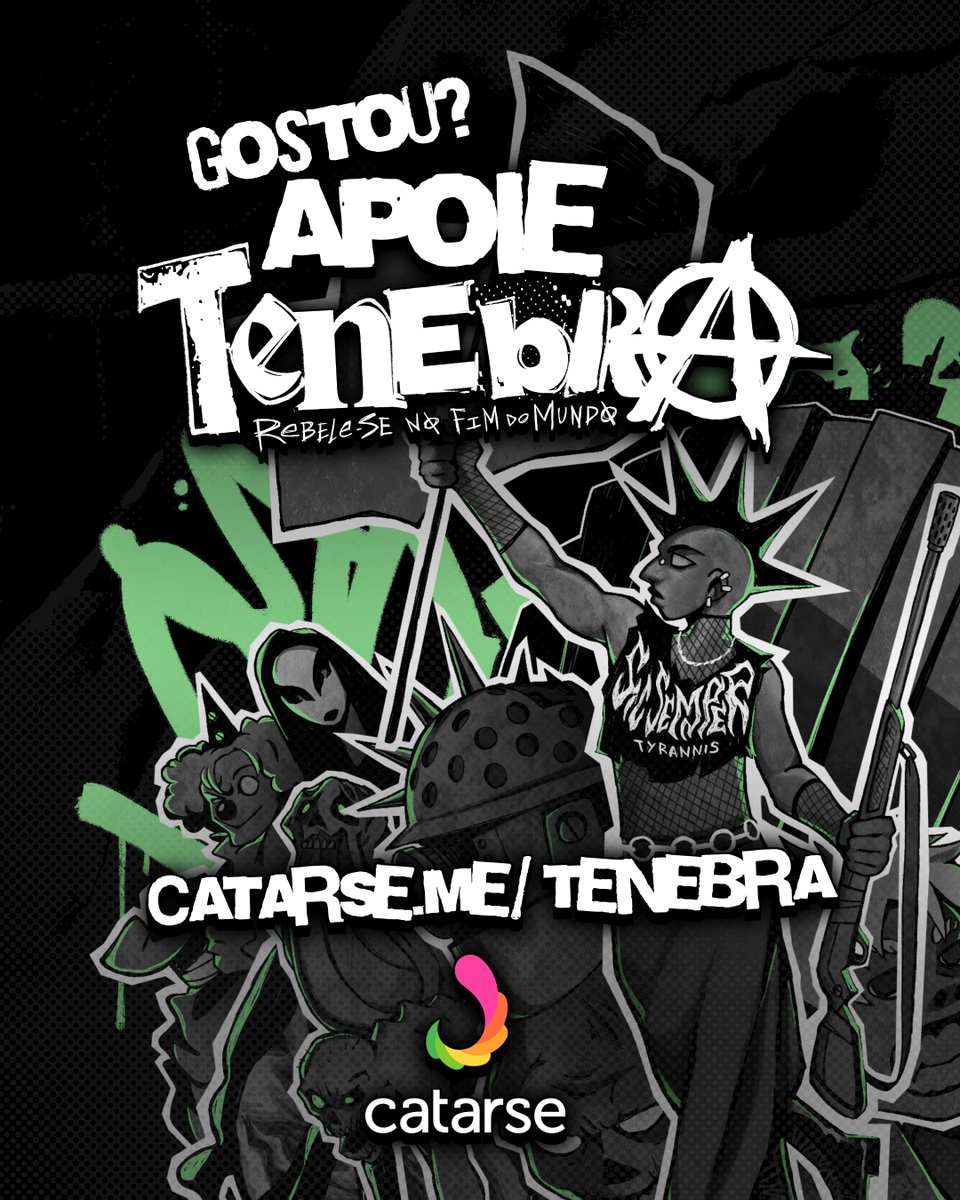 Aqui os perigos estão por toda parte, e o maior deles é você esquecer a regra de ouro: NÃO LIGUE AS LUZES.

Não perde tempo, apoia agora o financiamento coletivo no Catarse!

🔗 luznegra.com.br/?tenebrafc&utm…