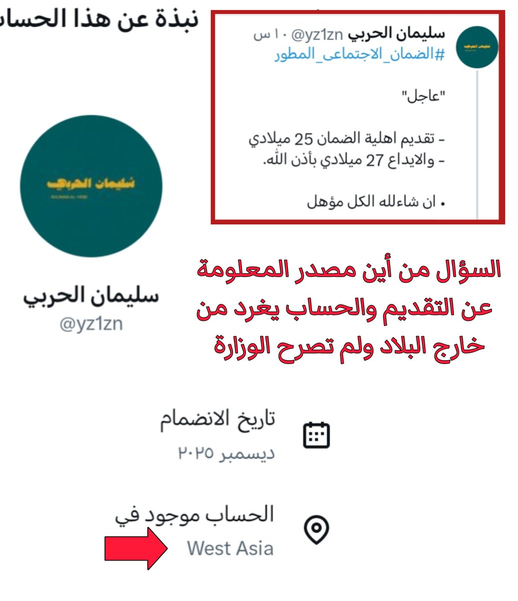 الضمان الاجتماعي (خالد) tweet media