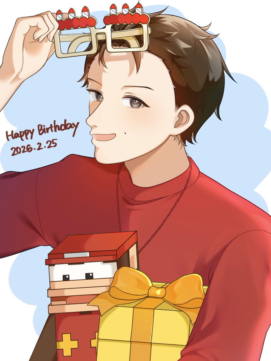 otoume_cha's tweet photo. 🎂✨𝙷𝙰𝙿𝙿𝚈 𝙱𝙸𝚁𝚃𝙷𝙳𝙰𝚈✨🎉
 #でぃでぃあーと  #ニート部アート https://t.co/HxwIFUw4SC
