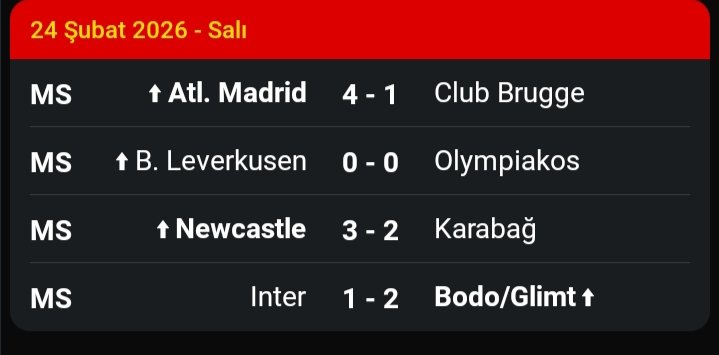 Admin KÂHİN mi 🤔 
Şampiyonlar Ligi'nde hayallerile değil dualarla adım adım ☝️💛❤️