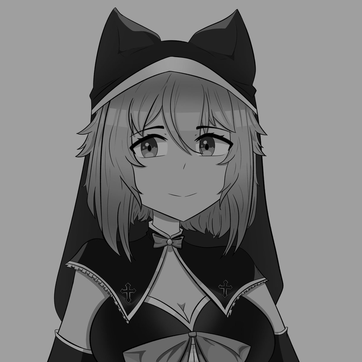 A gift for a wonderful cat nun <a href="/SisterVioletta_/">Sister Violetta 💒🖤✨《𝕍𝕊𝕆𝕌𝕃𝕊》</a> !! Hope you enjoy!

#VioleArt