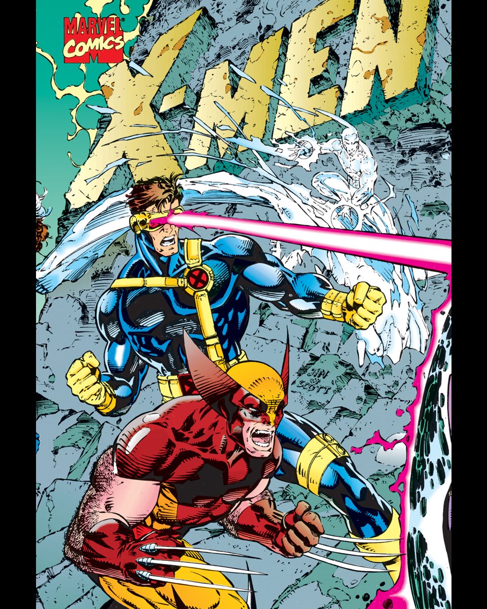 X-Men #1 cover dated October 1991.

It's Xavier's X-Men vs. Magneto, the Master of Magnetism!  The X-Men's oldest enemy is back and it's going to take everyone the X-Men have to bring him down.