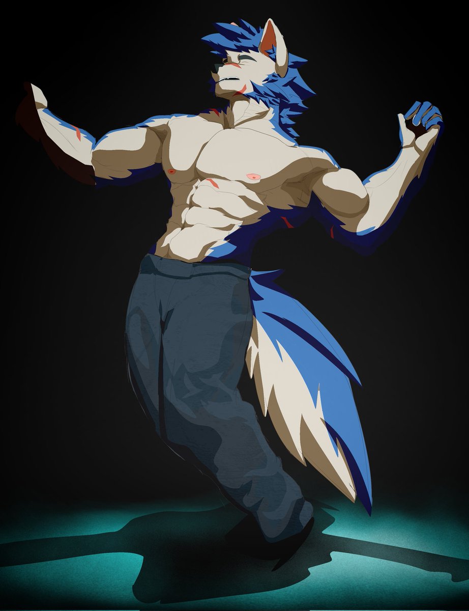 Btw that's the reference and some sketches:)
#furry #furryart #furryartworks