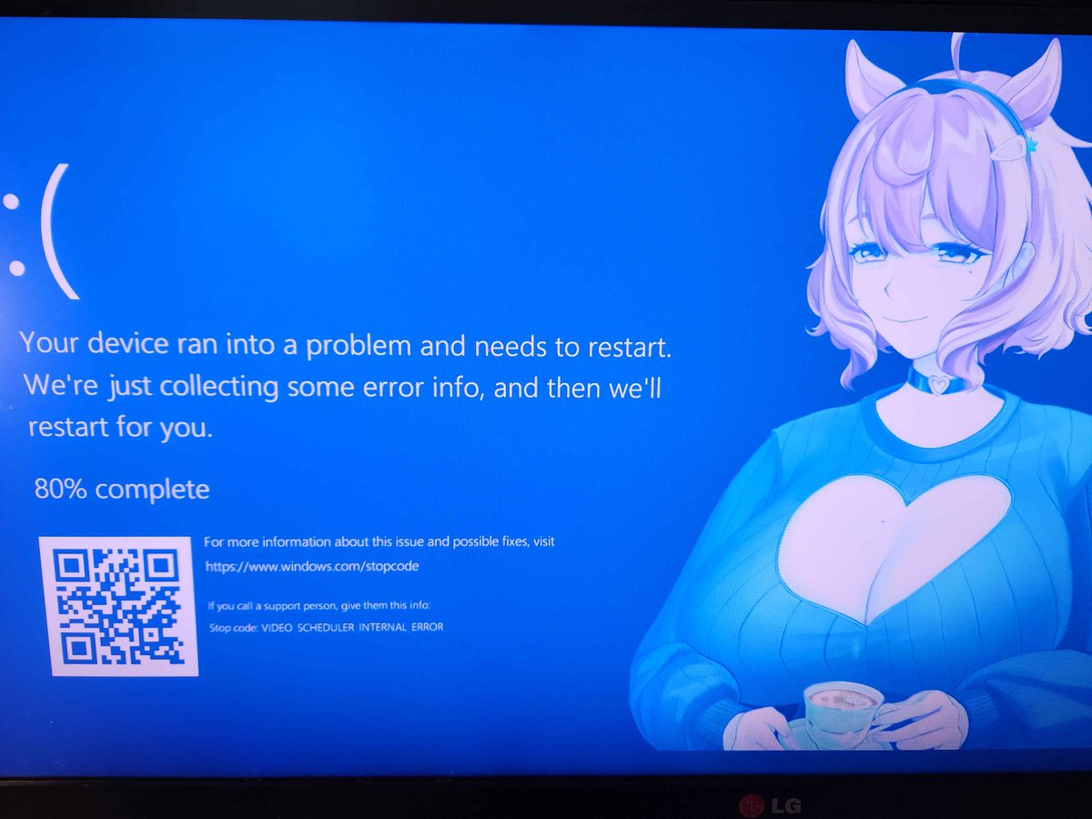 MY COMP BLUESCREENED DURING STREAM AND I GOT THE FUCKING JUMPSCARE OF MY LIFE 💀