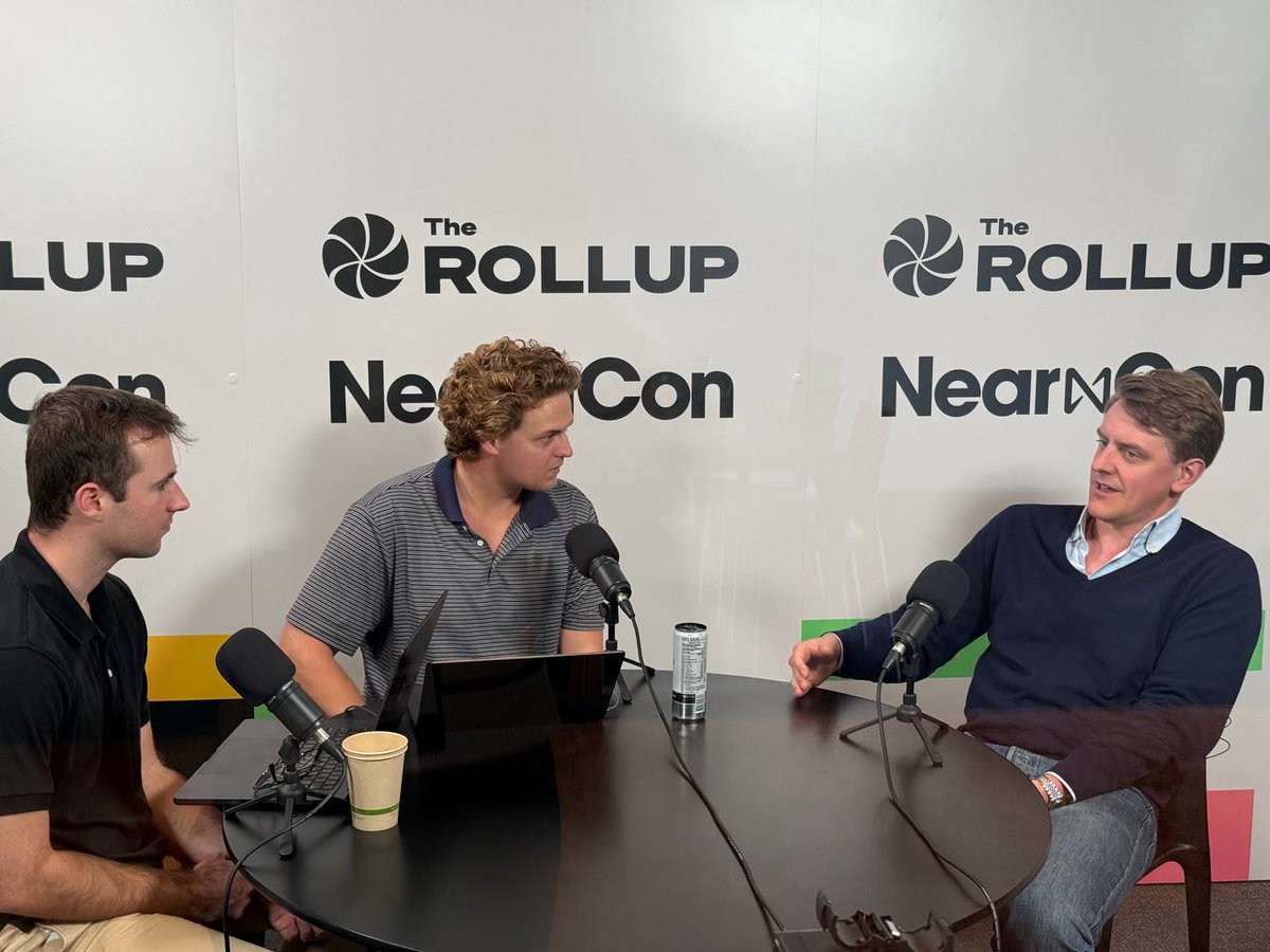 YAPGlobalTeam's tweet photo. Behind the scenes of our CEO @OttoJacobsson on @therollupco live from #NEARCON 📹 https://t.co/xBEZkHPAZM