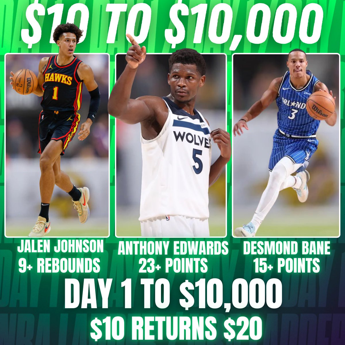 $10 to 10k Challenge tweet media