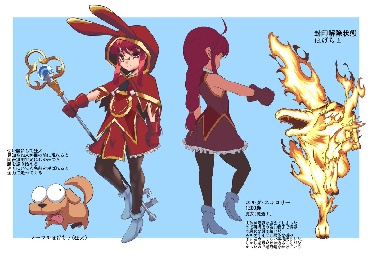 #自分で生み出した一次創作オリジナルキャラを流そう 
7人のバニーの設定
あと一人設定はできてるけど残り二人の設定がまだ固まってない 