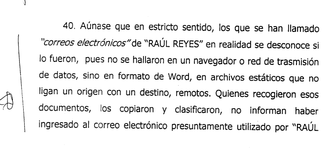 Santi ¿ a quién le haces mandados? la CS de Justicia de Colombia señaló que esos archivos no eran correos electrónicos técnicamente verificables, sino documentos en Word sin trazabilidad de envío, sin metadatos que probaran origen destino y autenticidad ¿ que parte no entiendes?