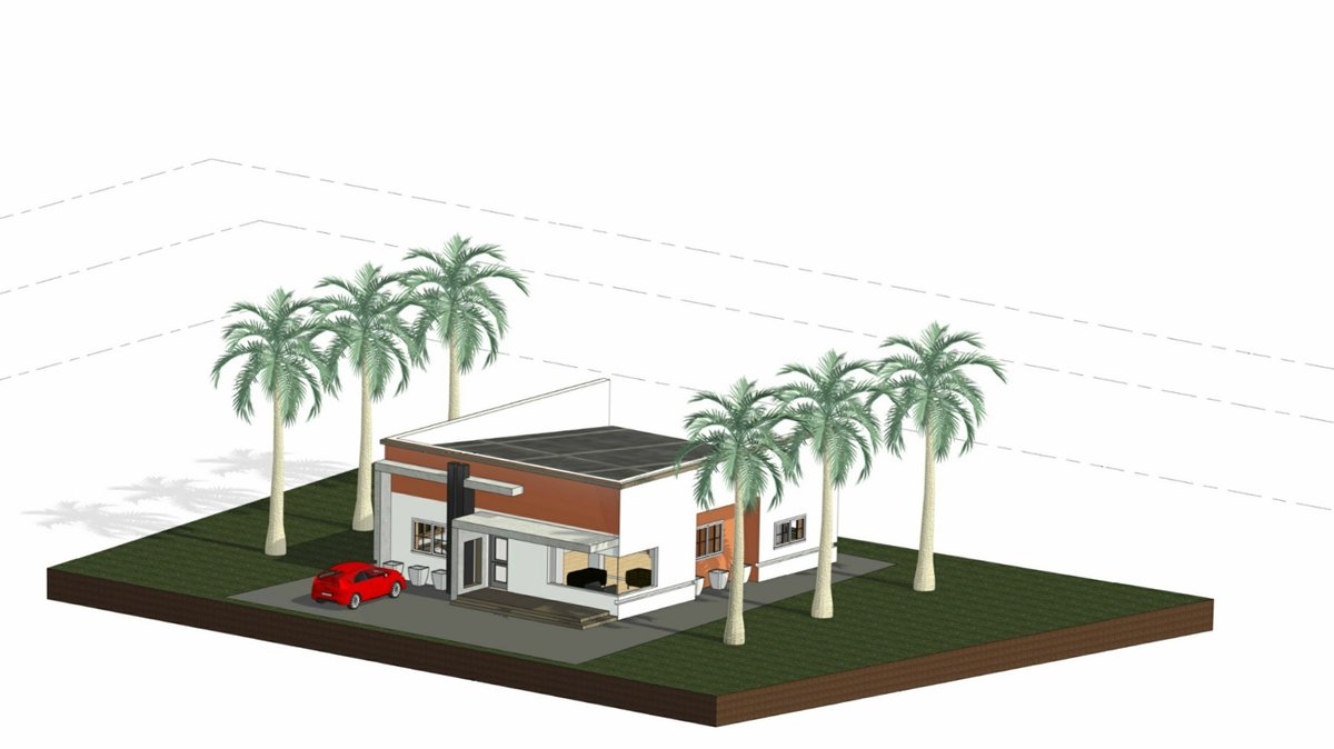 SalifuThankgod's tweet image. Contemporary bungalow concept — rendered with realistic lighting and landscape detailing. 🌙✨
#Architecture #3DVisualization #CreativeDesign #ModernHome