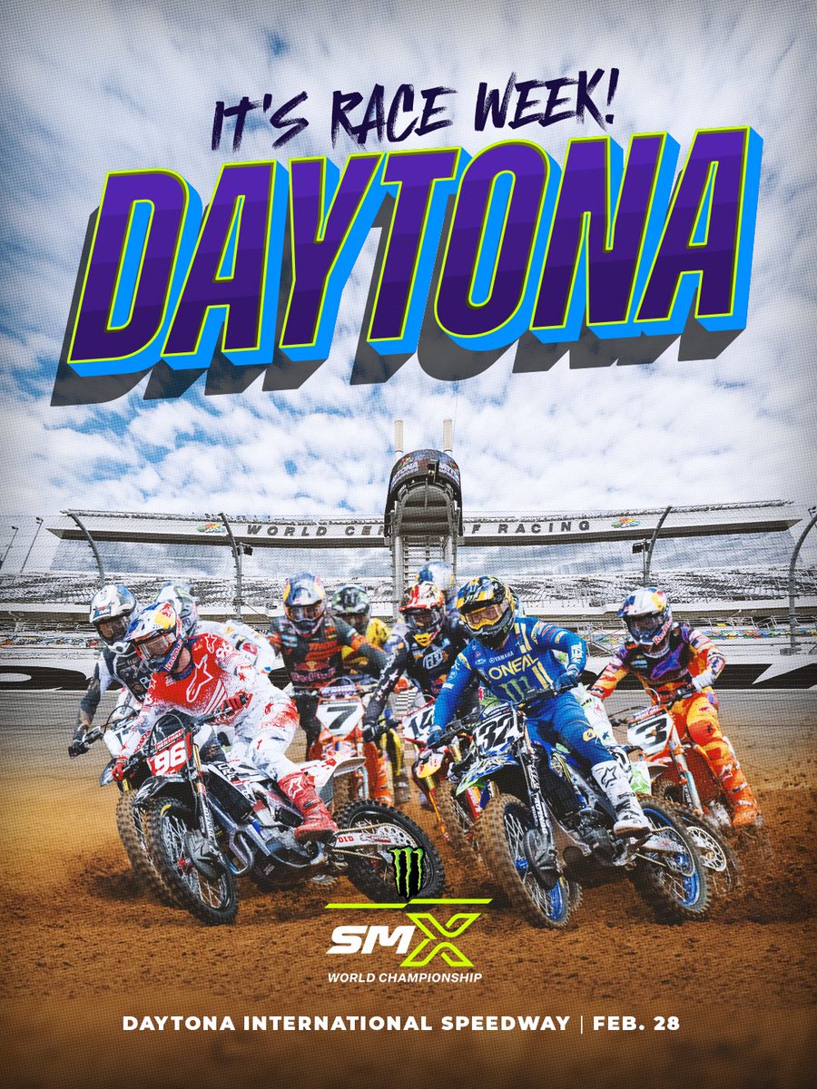 We are headed to the beach! 🏝️ 

#SupercrossLIVE #SMX