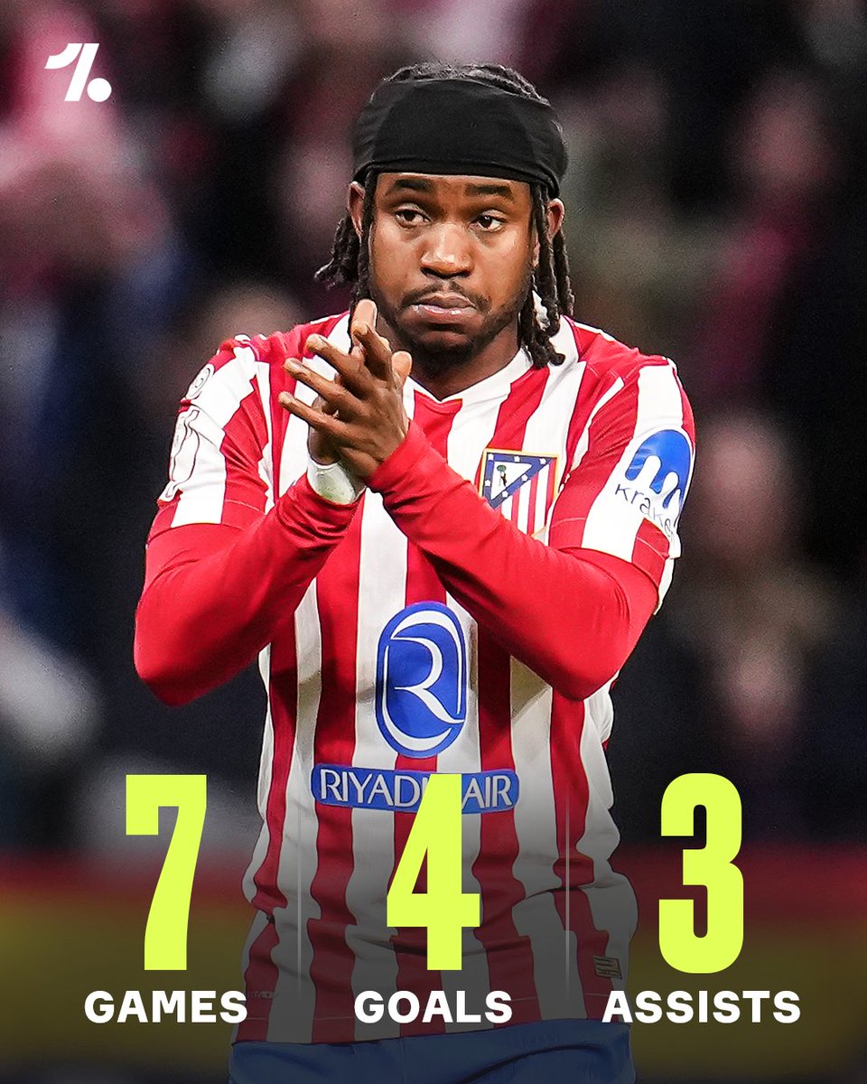 Ademola Lookman is cooking in start to life at Alético Madrid 🦅🇪🇸