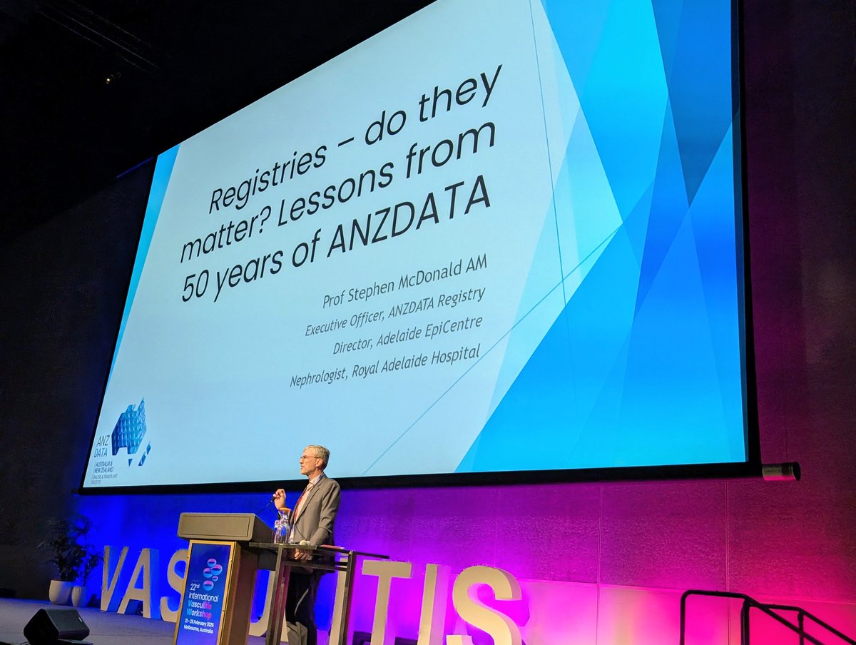 ANZ Vasculitis Society, '26 Vasculitis Wkshop host tweet media