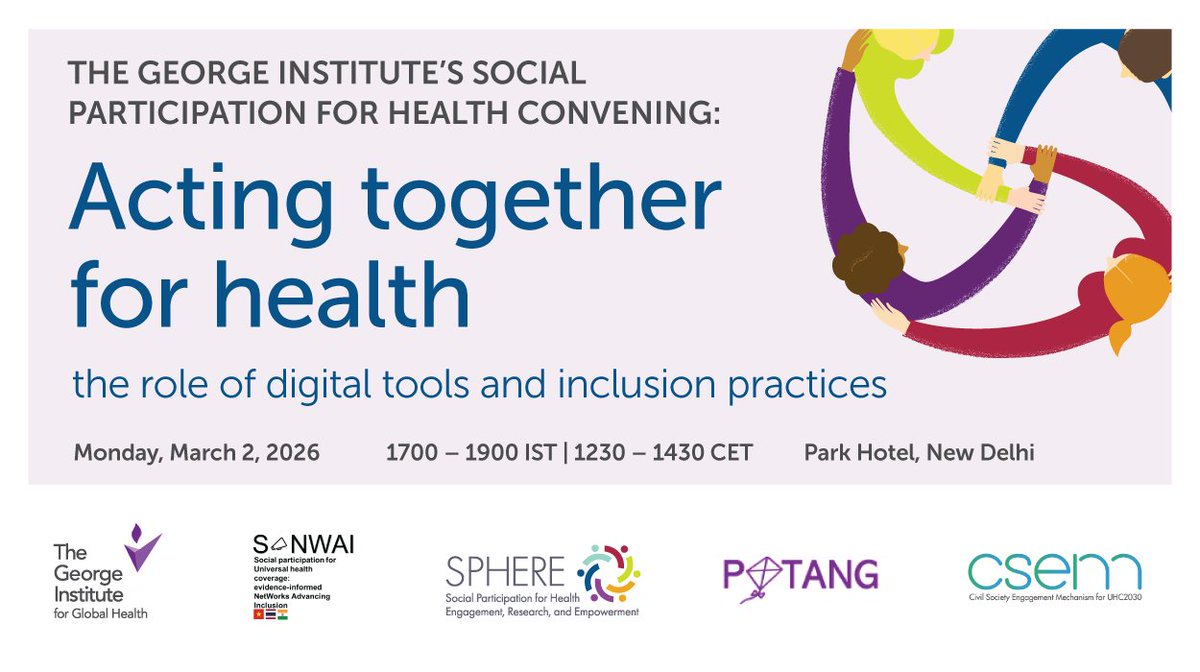 CSEM (UHC2030 Civil Society Engagement Mechanism) tweet media