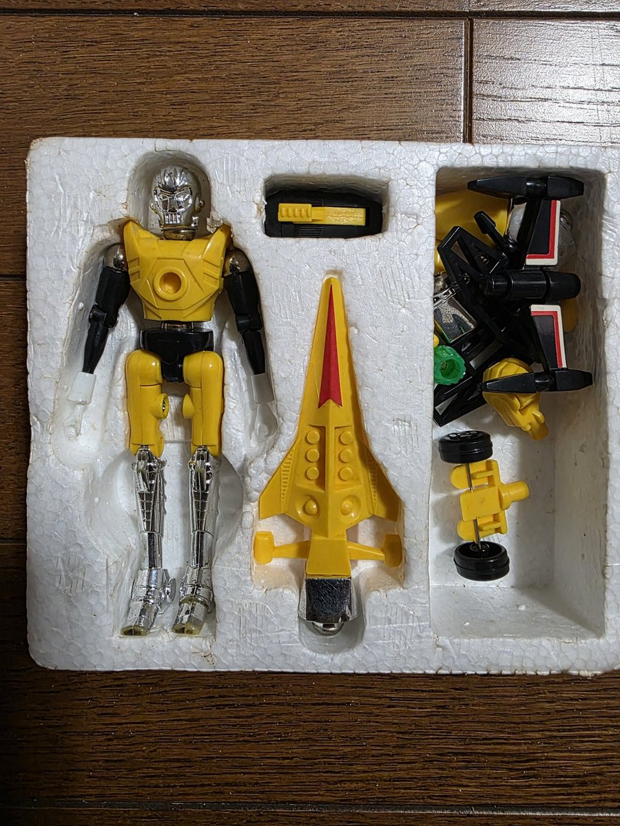 タイタンスペースナイト アンタレス これも完品だと思う ミクロマンや