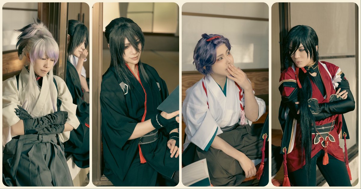 Cosplay / 刀剣乱舞/内番/人間無骨/孫六兼元/歌仙兼定/和泉守兼定

photo TAKA
┈┈┈┈┈┈┈┈┈
#2026兼の字併せ 
連なるものたち