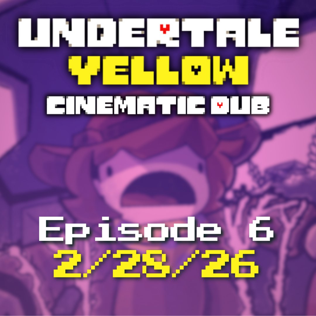 "Unauthorized child detected. Go away." 💢

Episode 6 of the Undertale Yellow Cinematic Dub will premiere at NOON CST this SATURDAY Feb. 28th! 

Be sure to have notifications on so you don't miss it!  🌱🤖💛