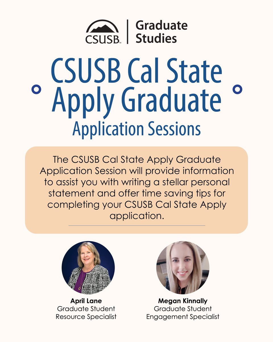 CSUSB Graduate Studies tweet media
