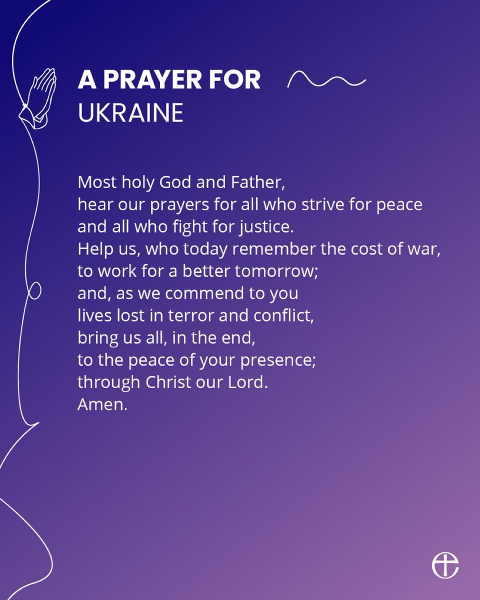 BooBusStop's tweet photo. We add our prayers to those around the world, on the fourth anniversary of the invasion of Ukraine. 🙏

#hope #mercy #grace #peace #justice https://t.co/Ficy7tCMot